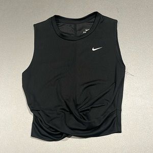 Black Ribbed Workout Tank